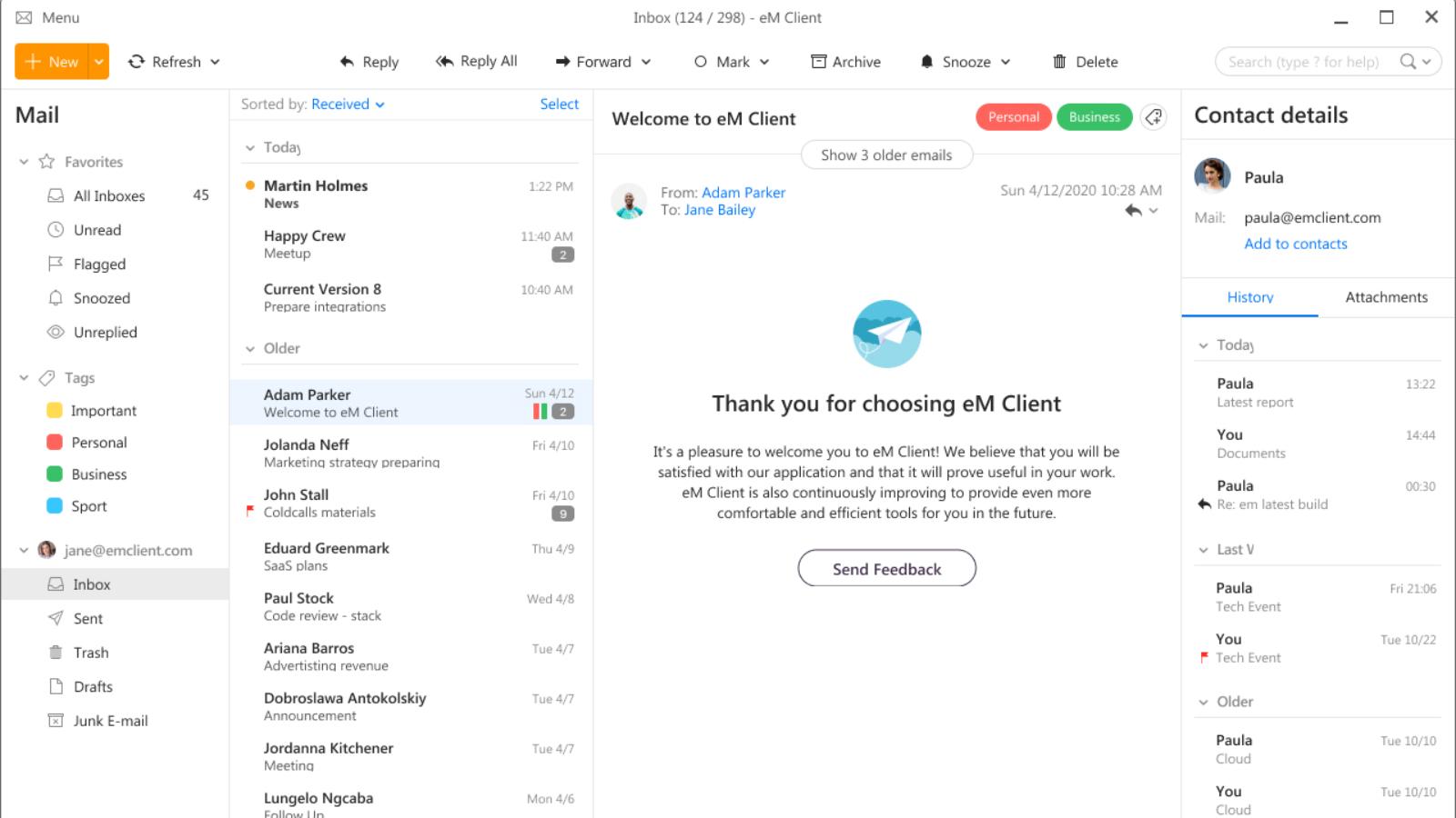 best free mail client for mac 2016
